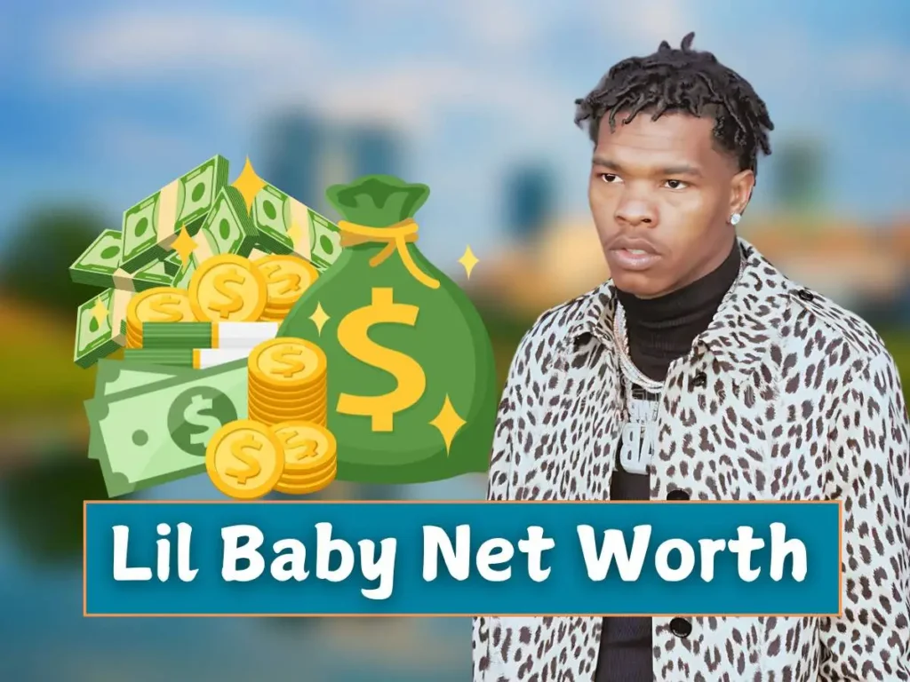 Image depicting Lil Baby net worth, showcasing financial success and achievements in the music industry.